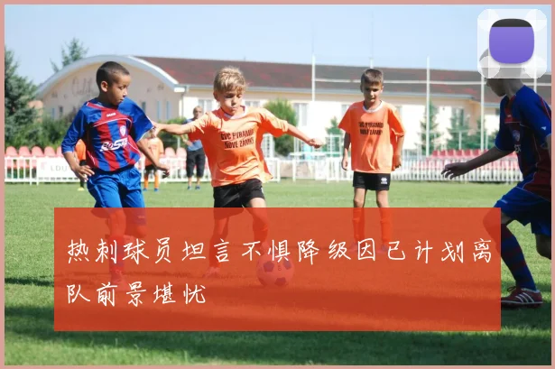 热刺球员坦言不惧降级因已计划离队前景堪忧